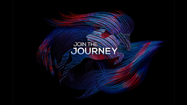 join the journey messaging with. Earnie creative design