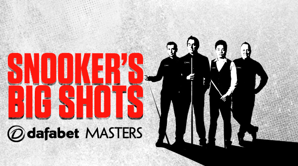 World Snooker Dafabet Masters landscape creative featuring Ronnie O