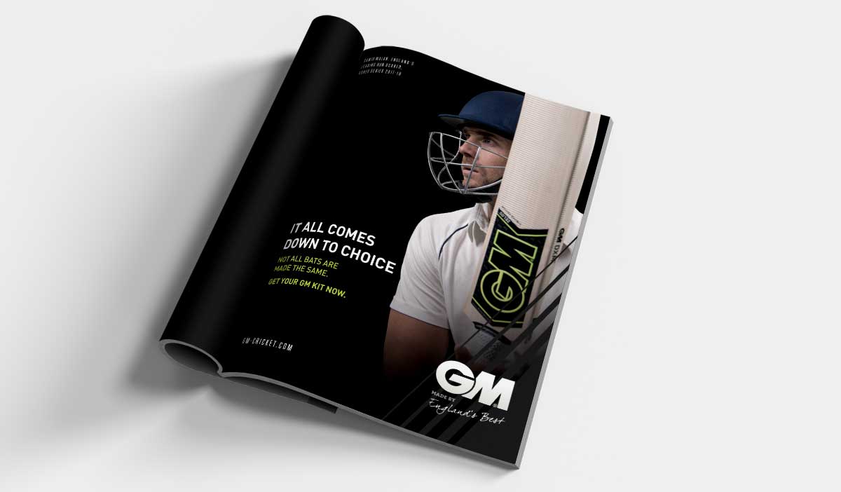 GM- It All Comes Down to Choice Programme with Dawid Malan. Earnie creative design